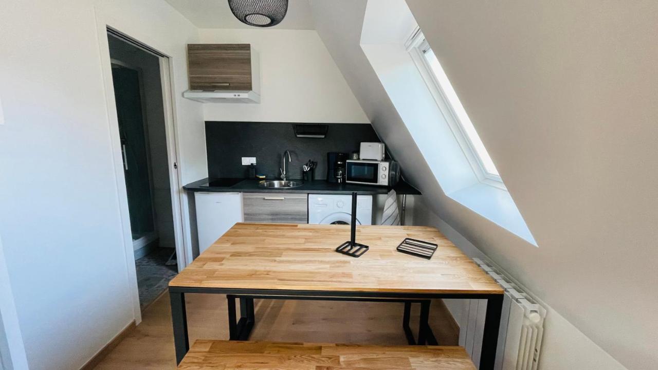 A La Clef - Charmant Studio Proche Gare Et Centre - Ideal Pro & Couple - Wifi Le Mans Exterior foto